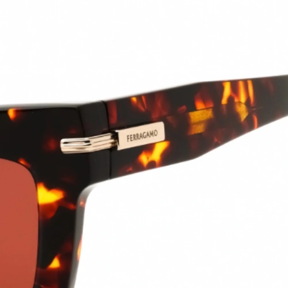 Salvatore Ferragamo DARK TORTOISE/MAUVE Sunglasses (NWT)